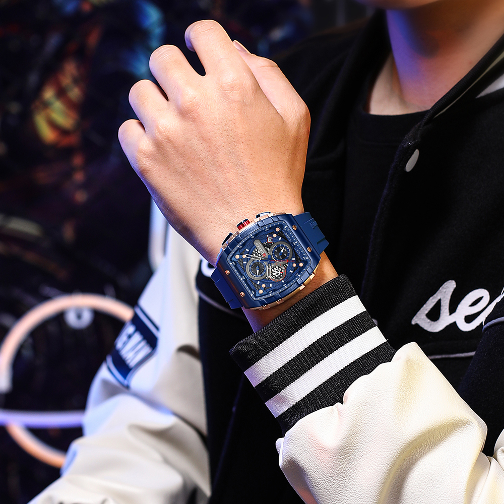 CURREN Sports Unique Rectangul – Smartwatch Guess recenzja i cena