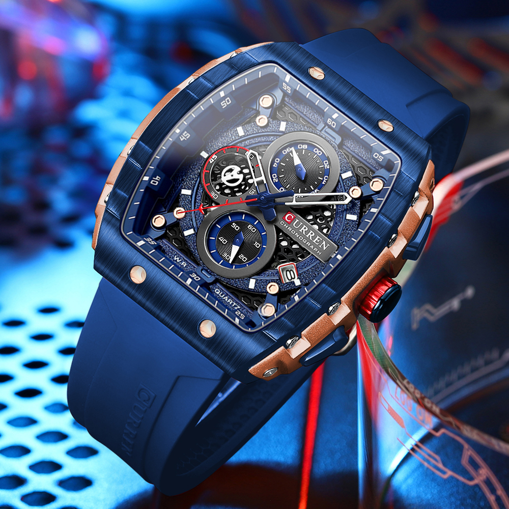 CURREN Sports Unique Rectangul – Smartwatch Guess recenzja i cena