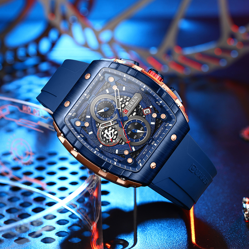 CURREN Sports Unique Rectangul – Smartwatch Guess recenzja i cena