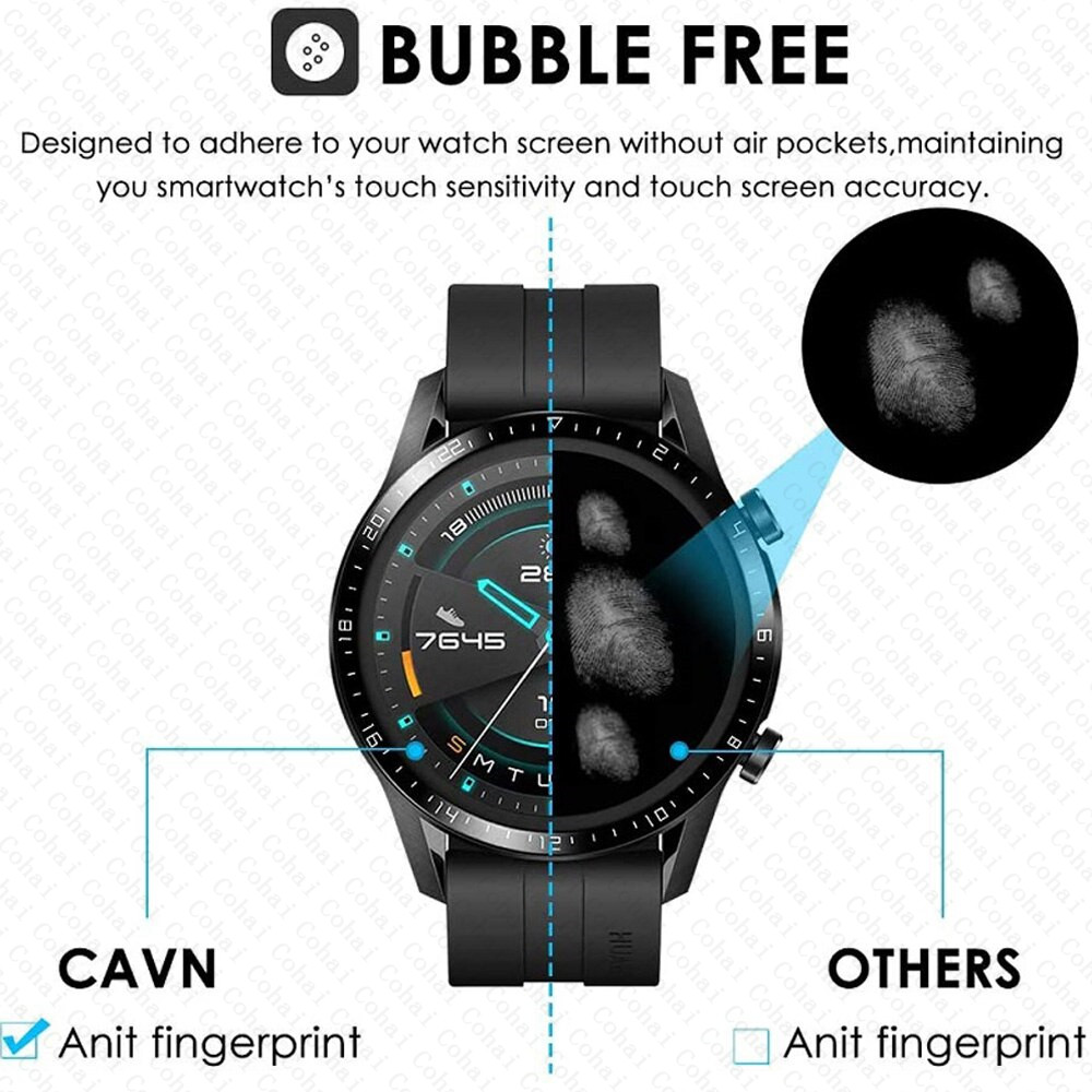 20D Curved Edge Tempered Glass – Titan Smartwatch Accessories recenzja i cena