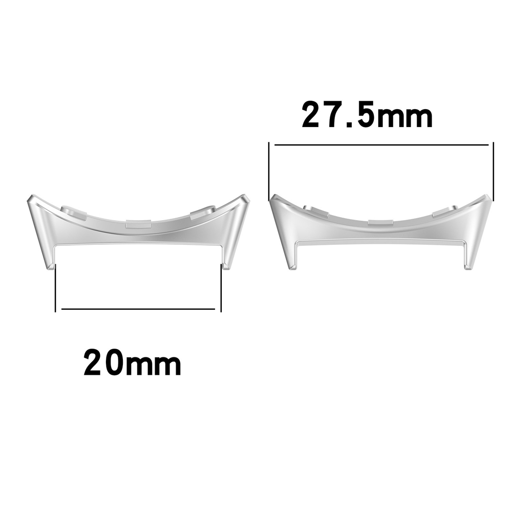 2PCS 20mm Metal Connector for  – Smartwatch Band Accessories recenzja i cena