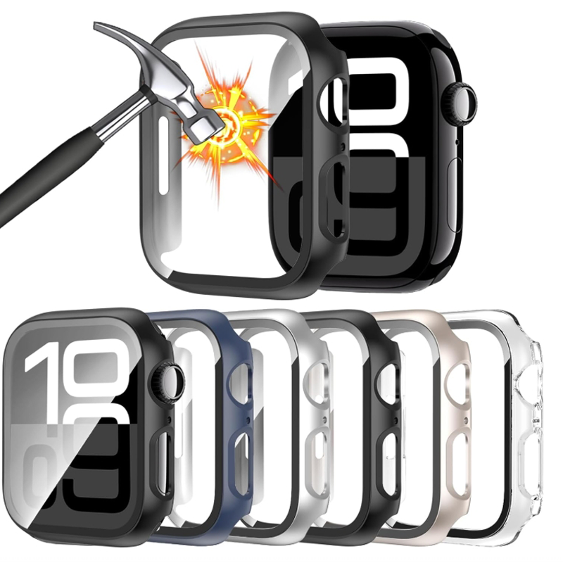 Tempered Glass+cover For Apple – Smartwatch Band Accessories recenzja i cena