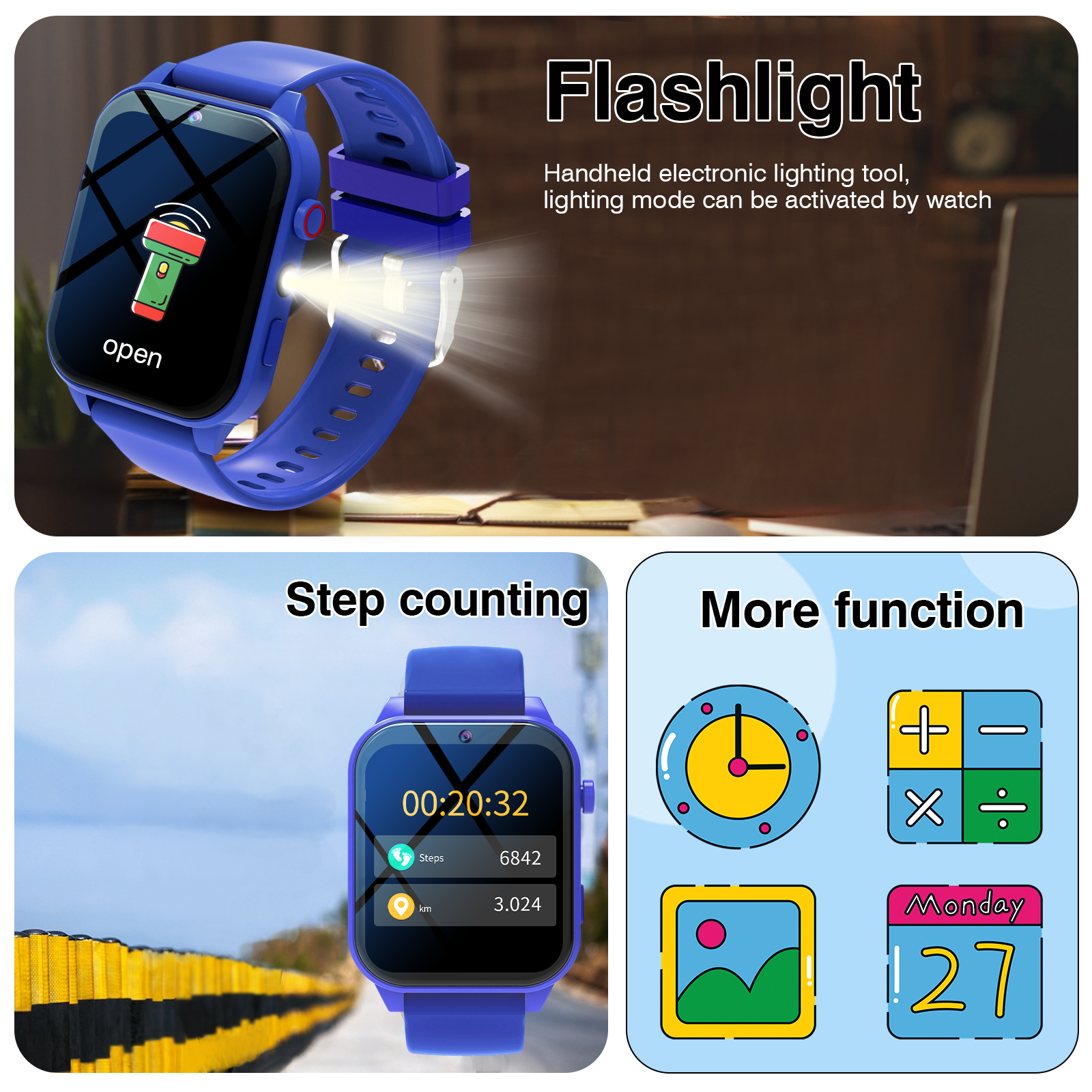 Kids′s Smart Watch 18 Games Ca – Smartwatch Touch recenzja i cena