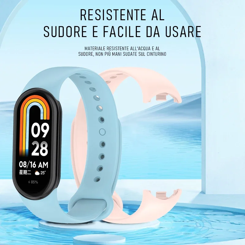 Strap for Xiaomi Mi Band 9/9 N – Silicone Band Replacement recenzja i cena