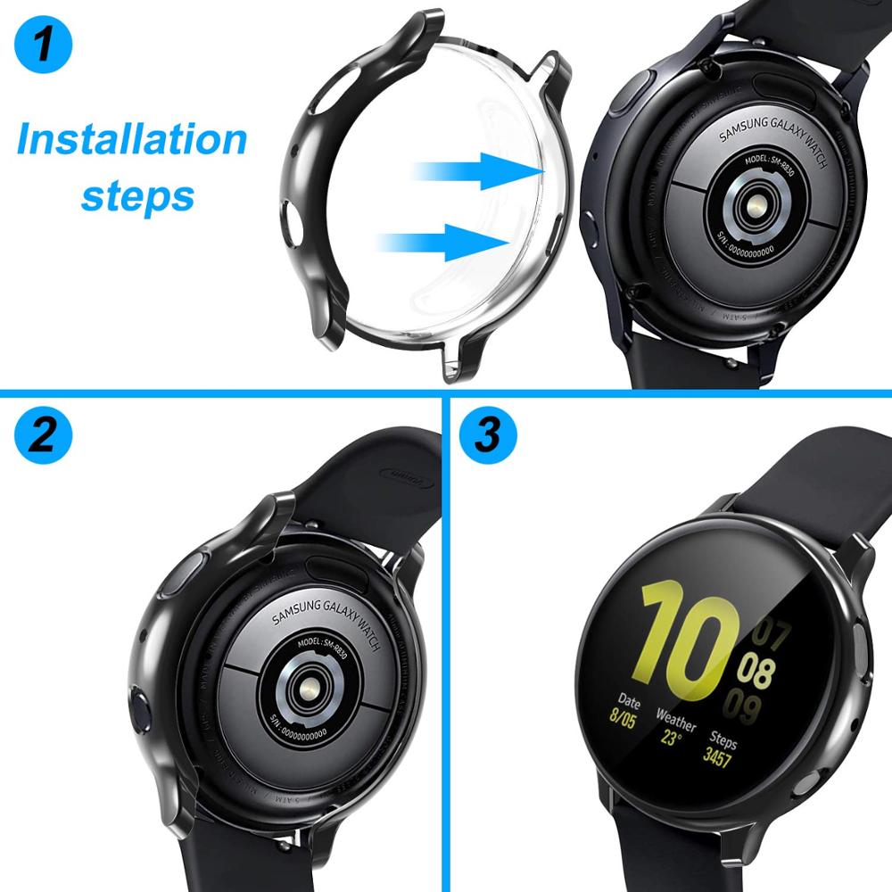 Full Screen Protector Case For – Samsung Smartwatch Accessories recenzja i cena