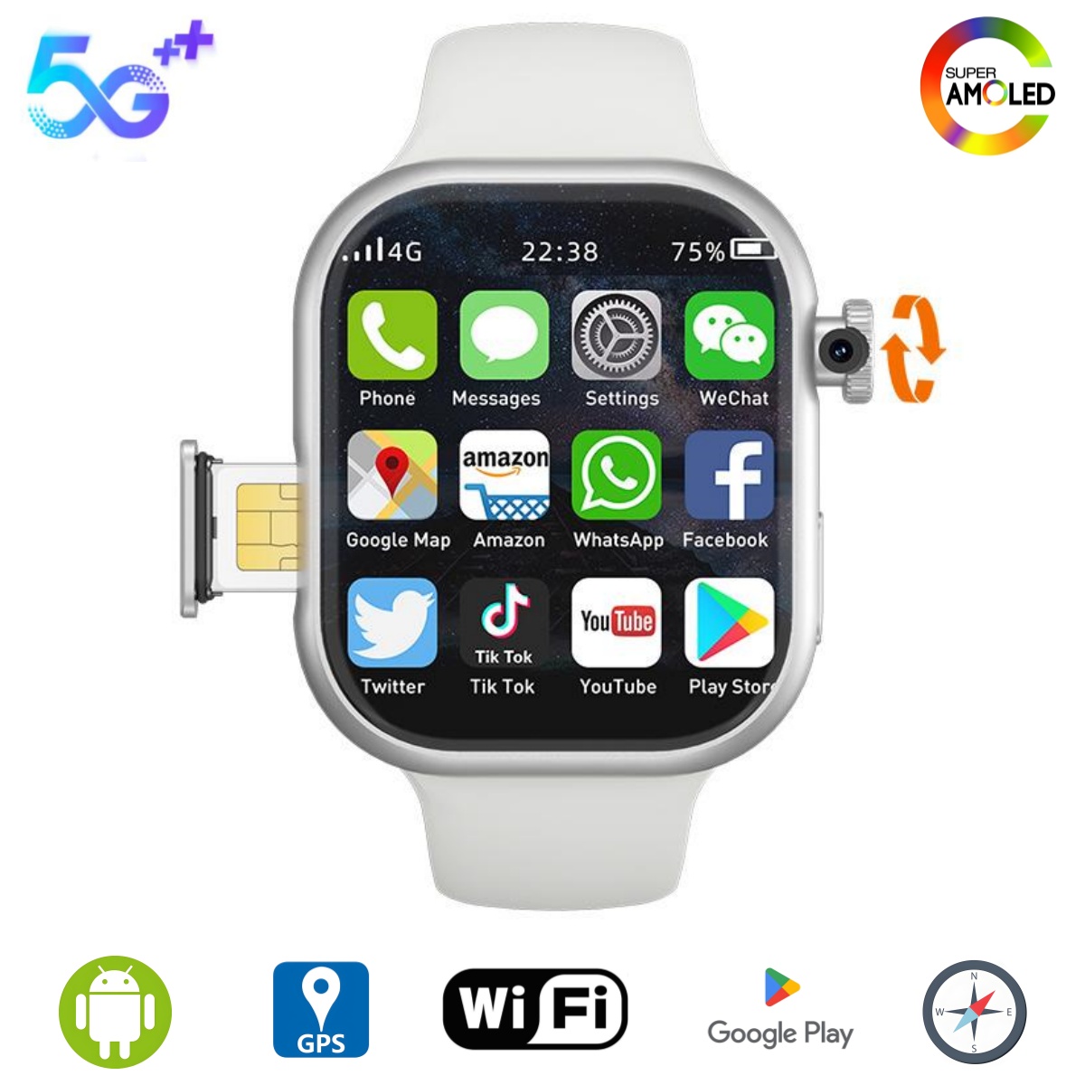 Goldenspike S10 Smart Watch 2. – Smartwatch Face recenzja i cena