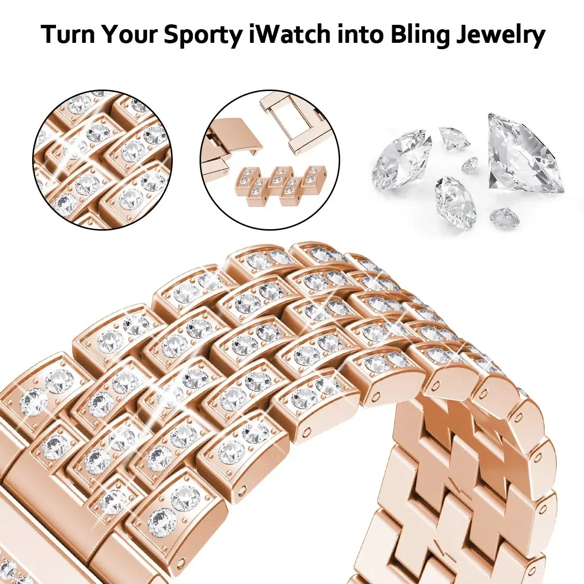 Diamond Band for Samsung Galax – Titan Smartwatch Accessories recenzja i cena