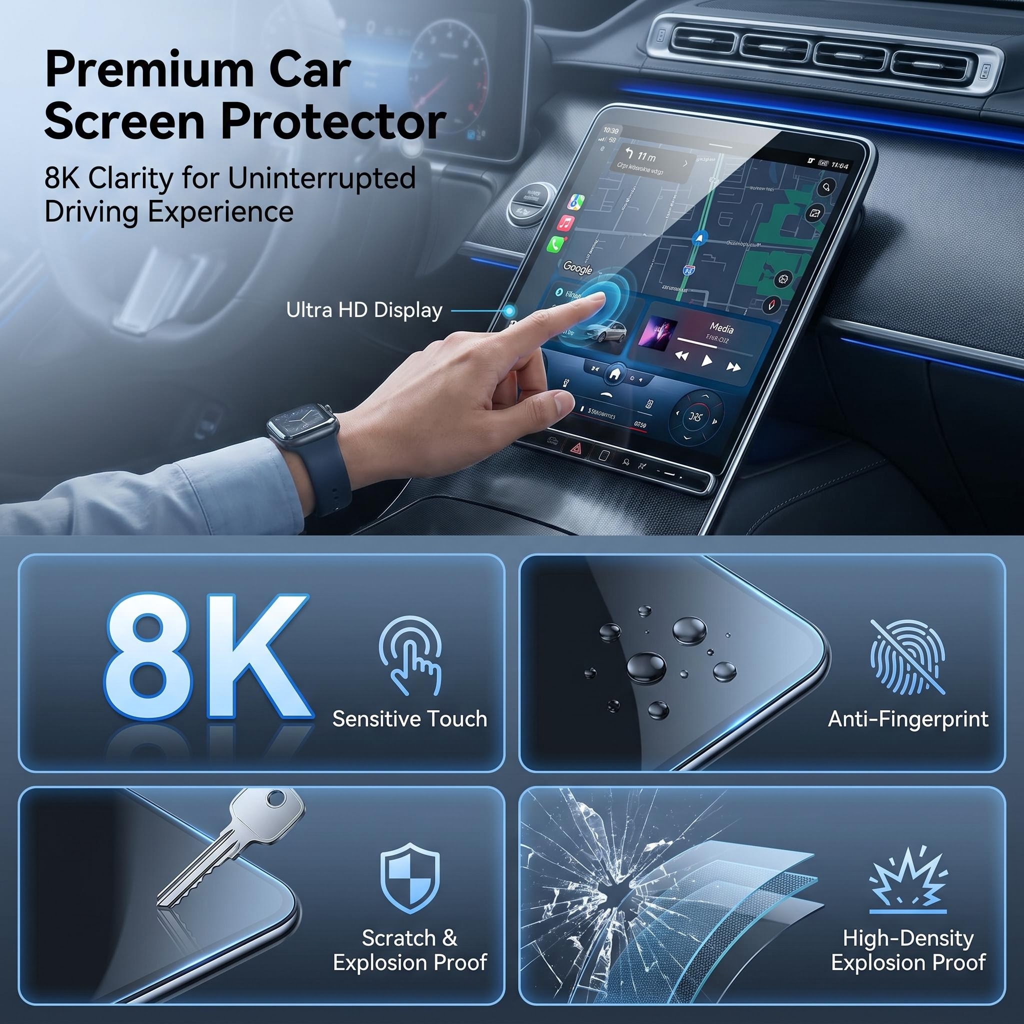 For BMW X5 G05 Global Mid-size – Screen Protector Film recenzja i cena