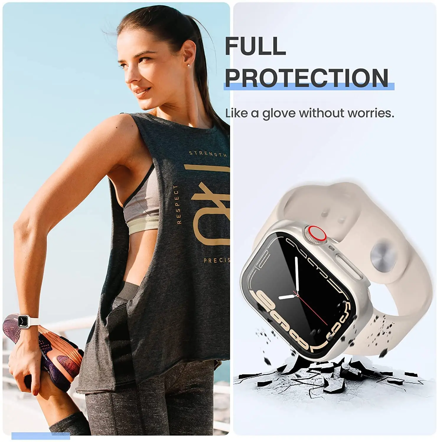 3 Pack Tempered Glass Cover fo – Smartwatch Band Accessories recenzja i cena