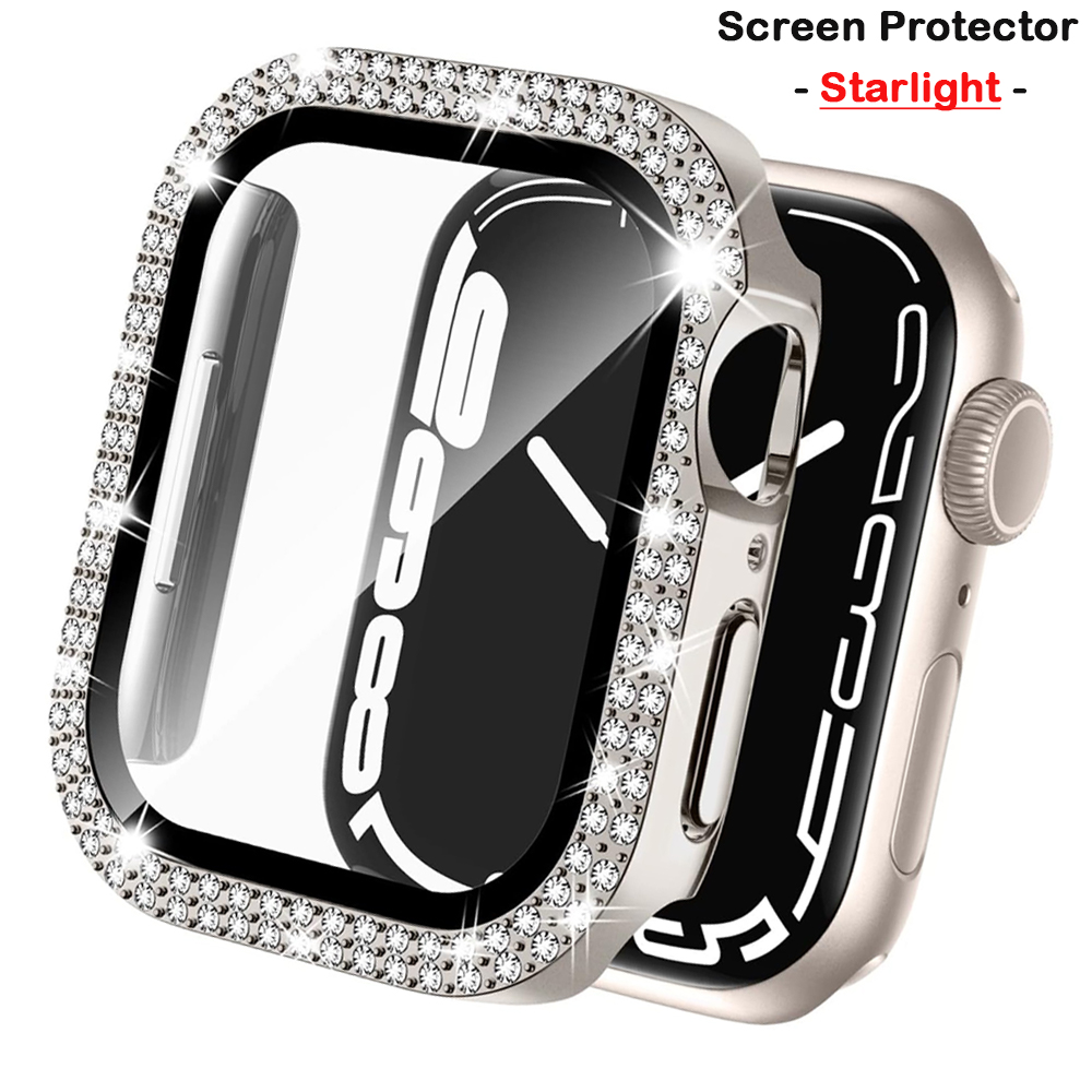 Diamond Cover For Apple watch  – Smartwatch Band Accessories recenzja i cena