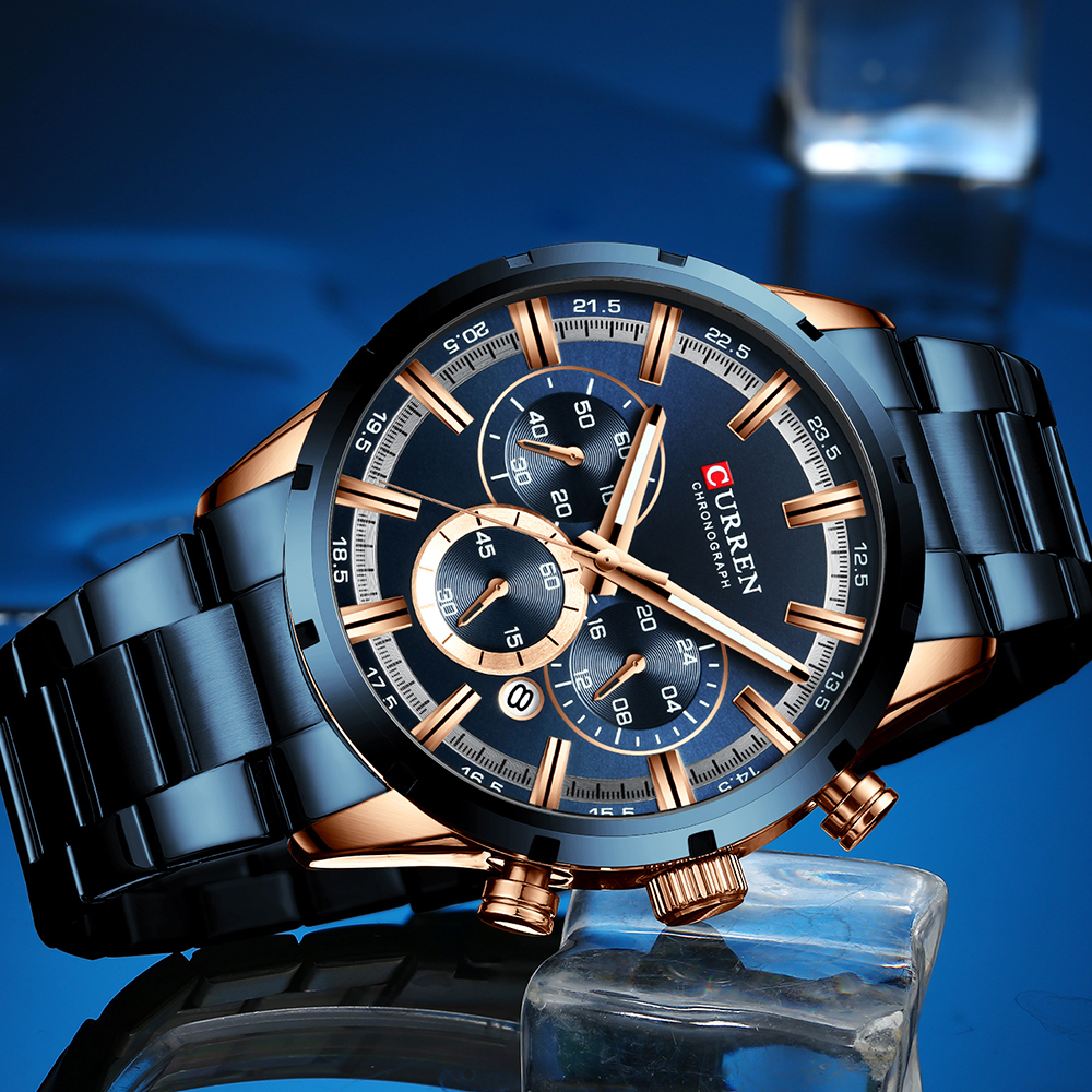 Curren Men's Watch Blue Dial S – Smartwatch Guess recenzja i cena