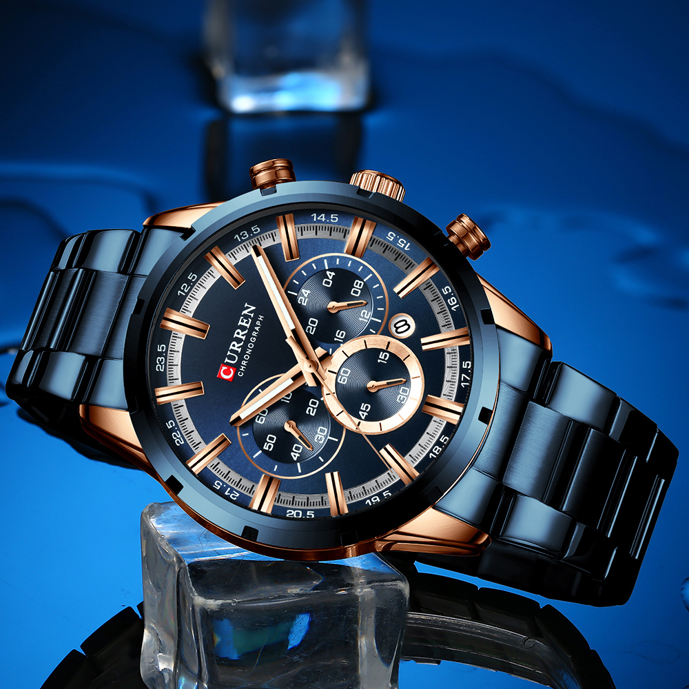Curren Men's Watch Blue Dial S – Smartwatch Guess recenzja i cena