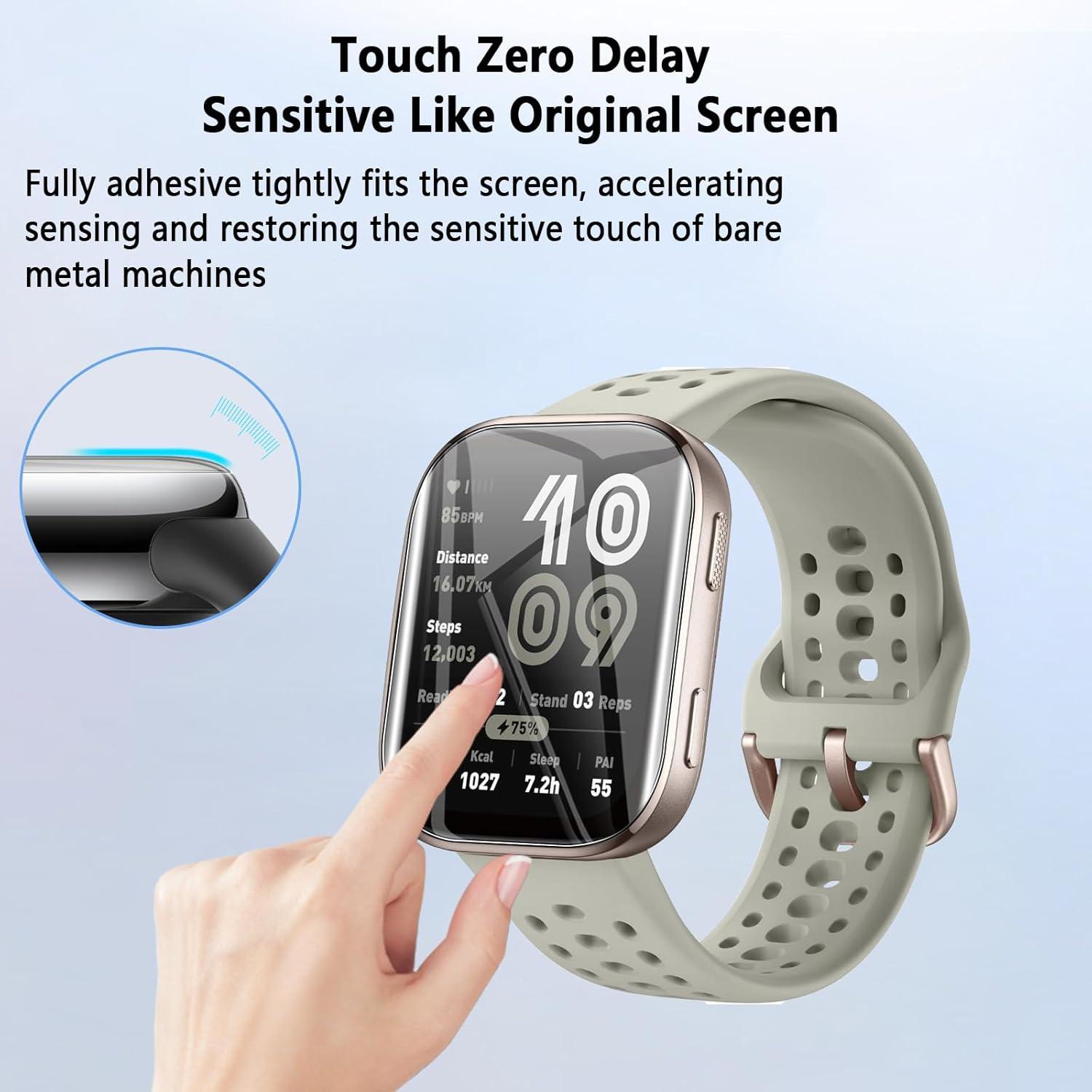 Screen Protector for Amazfit b – Smartwatch Band Accessories recenzja i cena