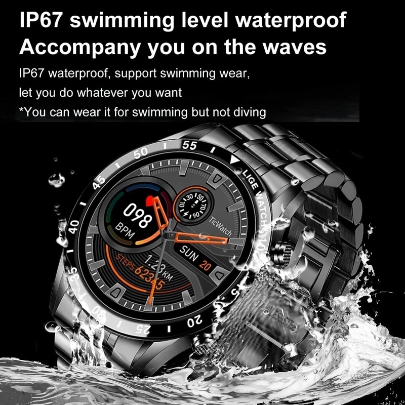 LIGE 2024 Smart Watch Men Full – Smartwatch Instagram recenzja i cena