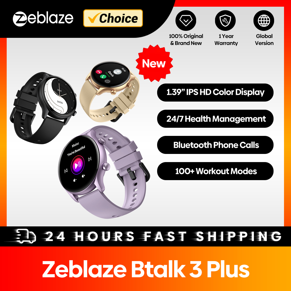New Zeblaze Btalk 3 Plus Voice – Smartwatch Face recenzja i cena