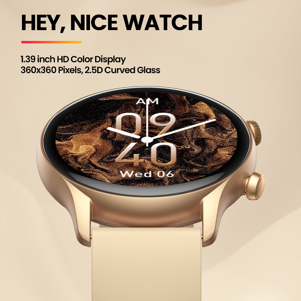 New Zeblaze Btalk 3 Plus Voice – Smartwatch Face recenzja i cena