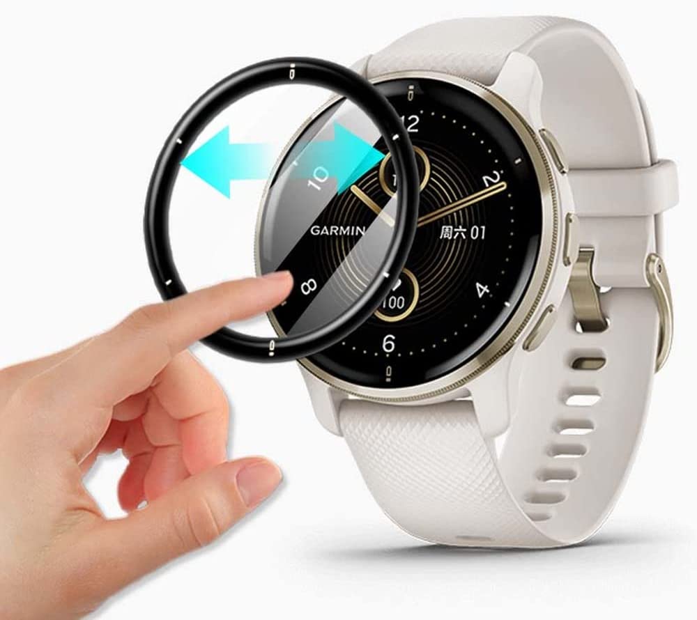 3D Curved Edge Protective Film – Garmin Smartwatch Accessories recenzja i cena