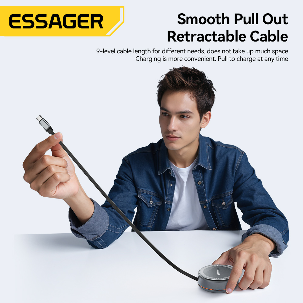 Essager 15W 3 in 1 Magnetic Wi – Watch Charger Cable recenzja i cena
