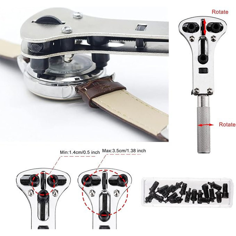 Professional Watch Repair Kit  – Tool Kit Strap Change recenzja i cena