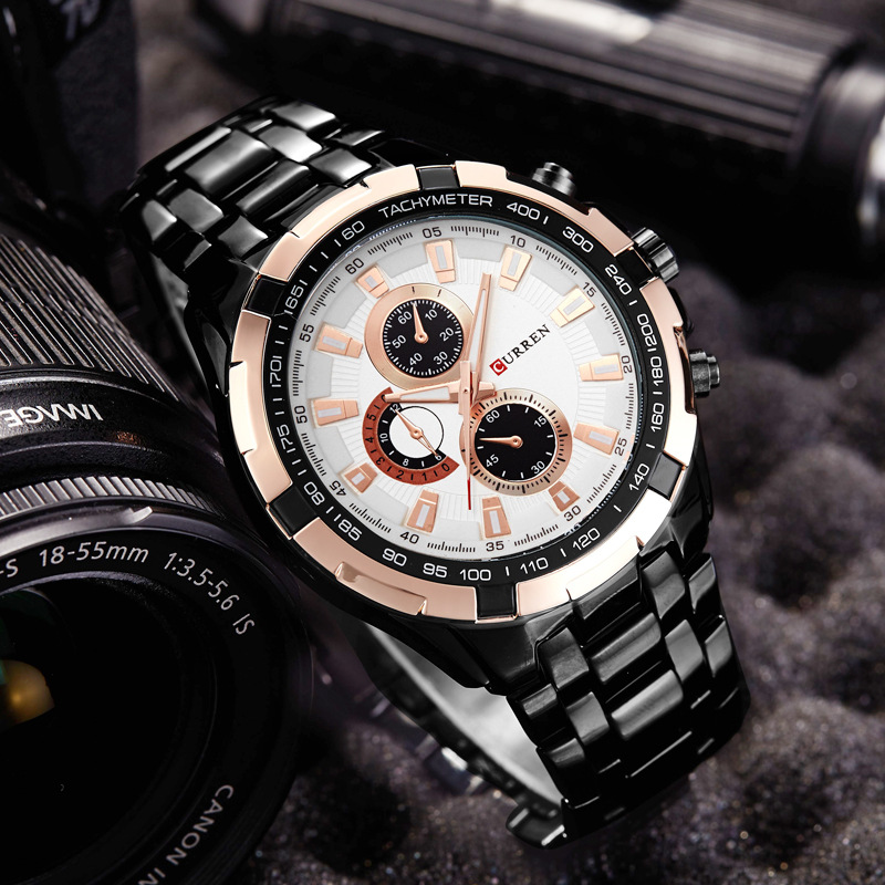 CURREN 8023 Quartz Watch Men W – Smartwatch Guess recenzja i cena