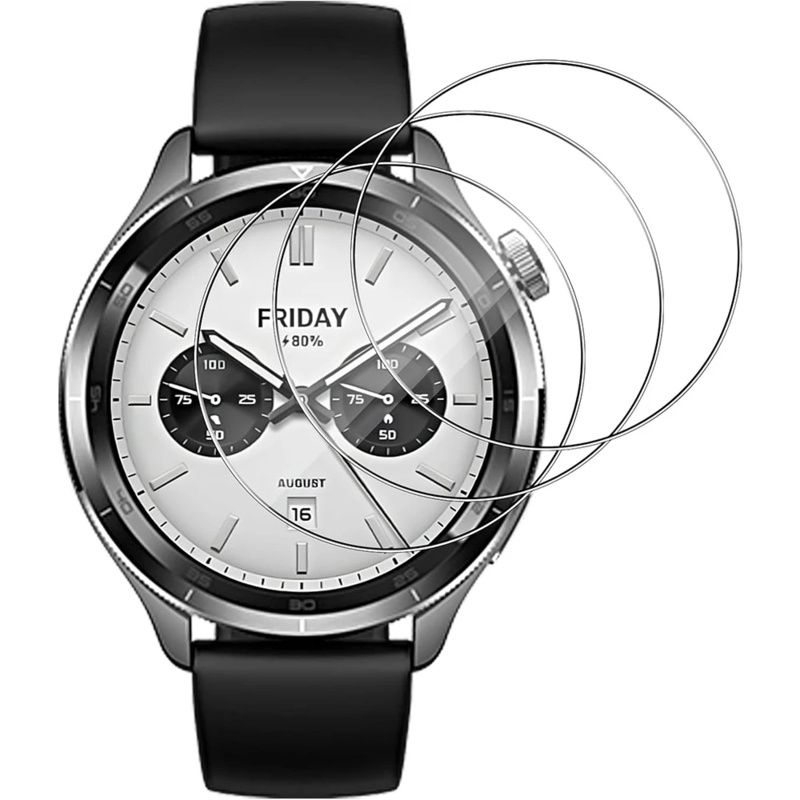 3pcs Tempered Glass Films For  – Xiaomi Smartwatch S4 Accessories recenzja i cena