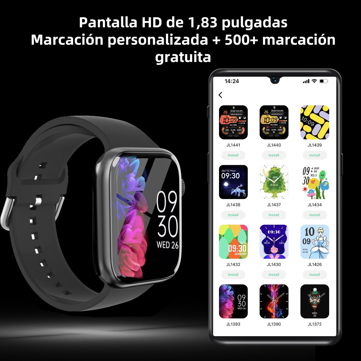 Fashion Sports Smart Watch  Me – Smartwatch Face recenzja i cena
