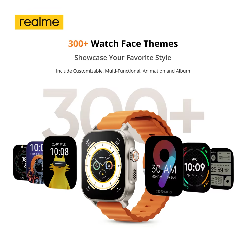 Global Version realme watch 5  – Smartwatch Face recenzja i cena