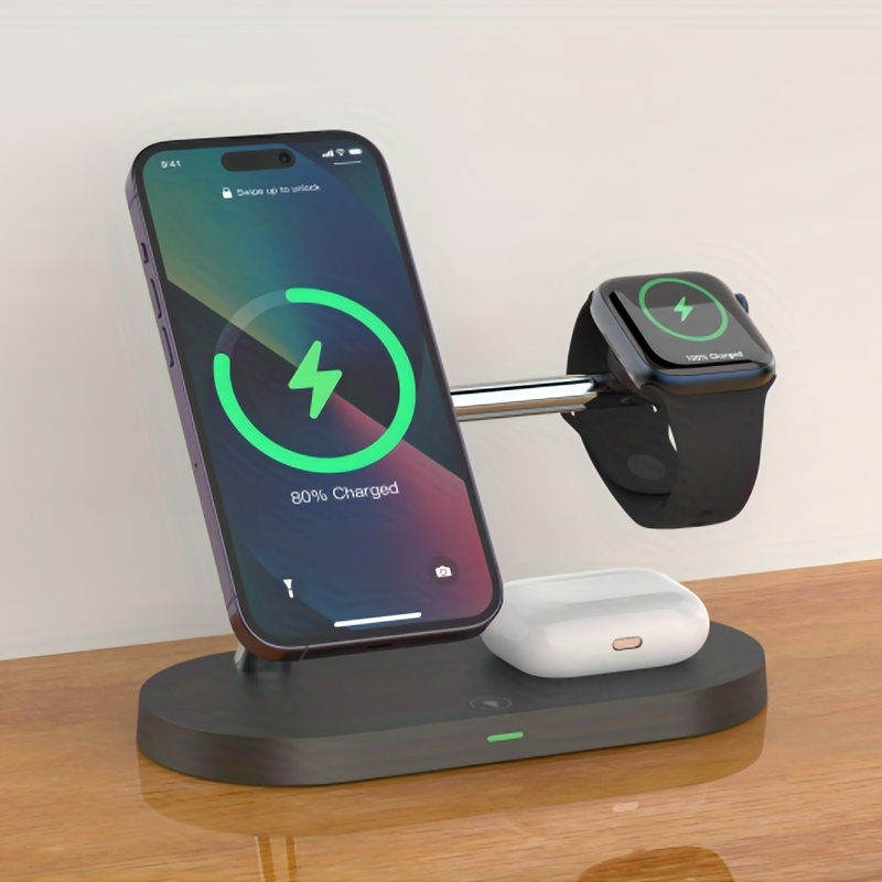 3 in 1 Wireless Charger Stand  – Watch Charger Cable recenzja i cena
