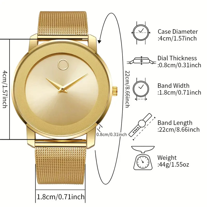 New Ultra-Thin Mesh Band Men's – Smartwatch Touch recenzja i cena