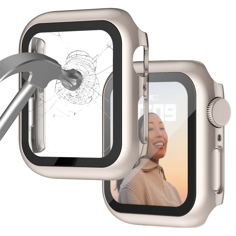 Tempered Glass+ cover For Appl – Garmin Smartwatch Accessories recenzja i cena