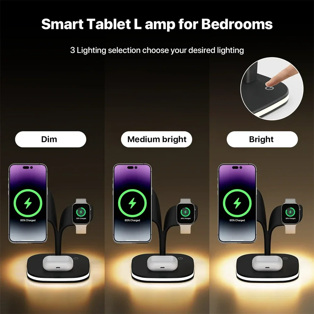 Magnetic 3 in 1 Wireless Charg – Watch Charger Cable recenzja i cena