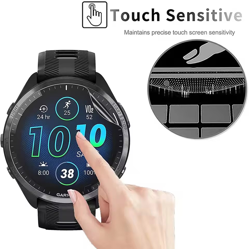 3Pcs Soft HD Hydrogel Protecti – Garmin Smartwatch Accessories recenzja i cena
