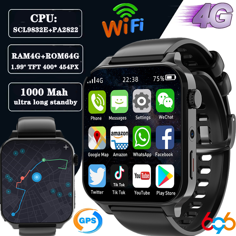 2023 RAM 4GB ROM 64GB 1.99 Inc – Smartwatch Instagram recenzja i cena