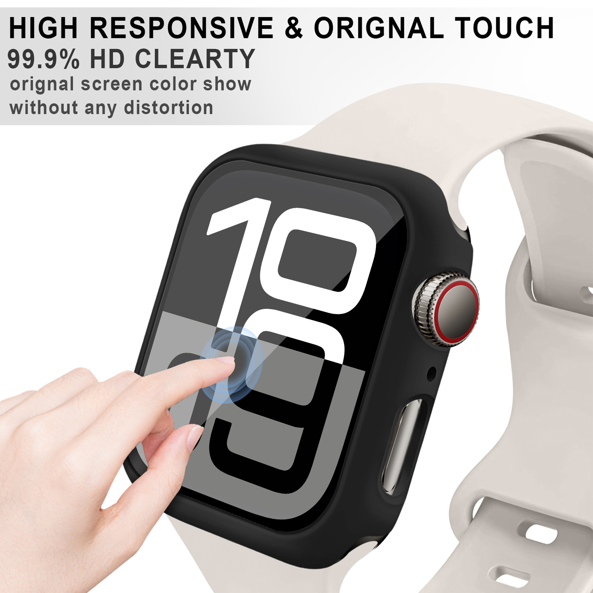 Cover Case For Apple Watch Acc – Smartwatch Band Accessories recenzja i cena