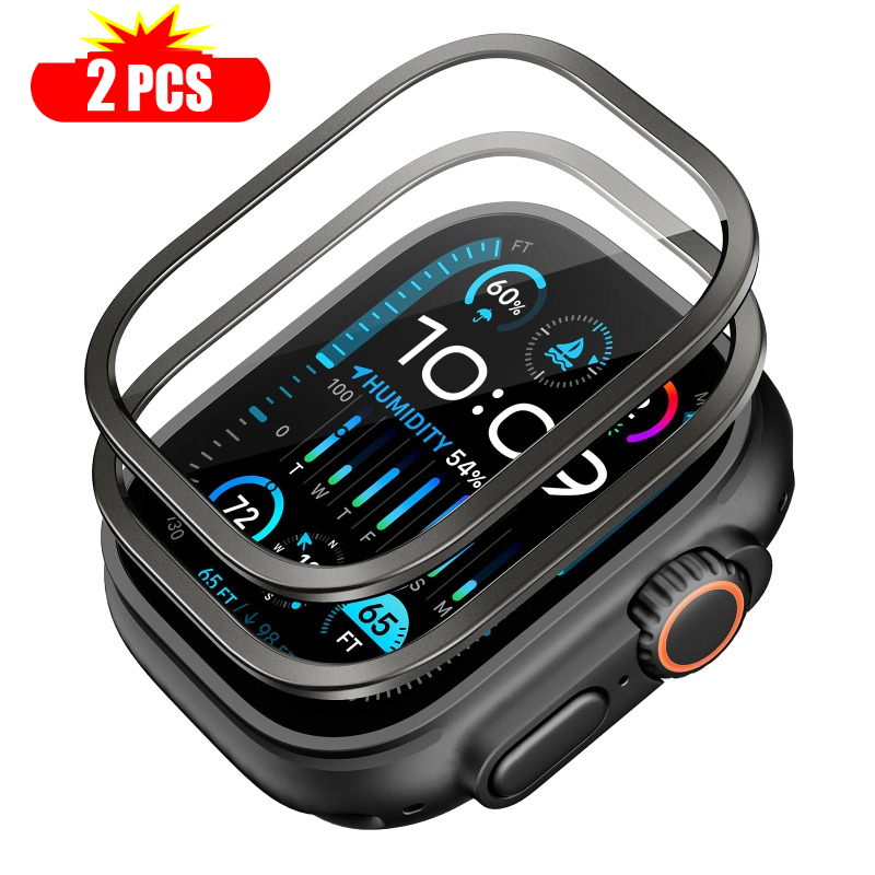 2pcs Tempered Glass for Apple  – Smartwatch Straps & Accessories recenzja i cena
