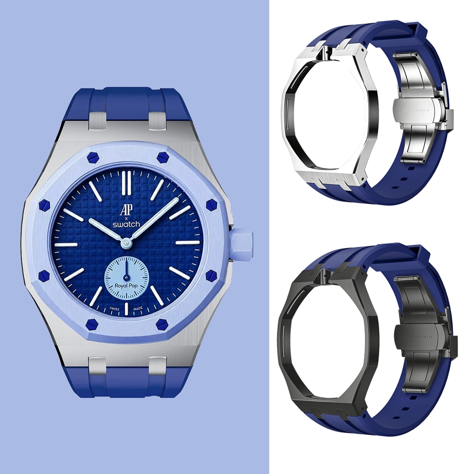 One-Piece Stainless Steel Case – Silicone Band Replacement recenzja i cena