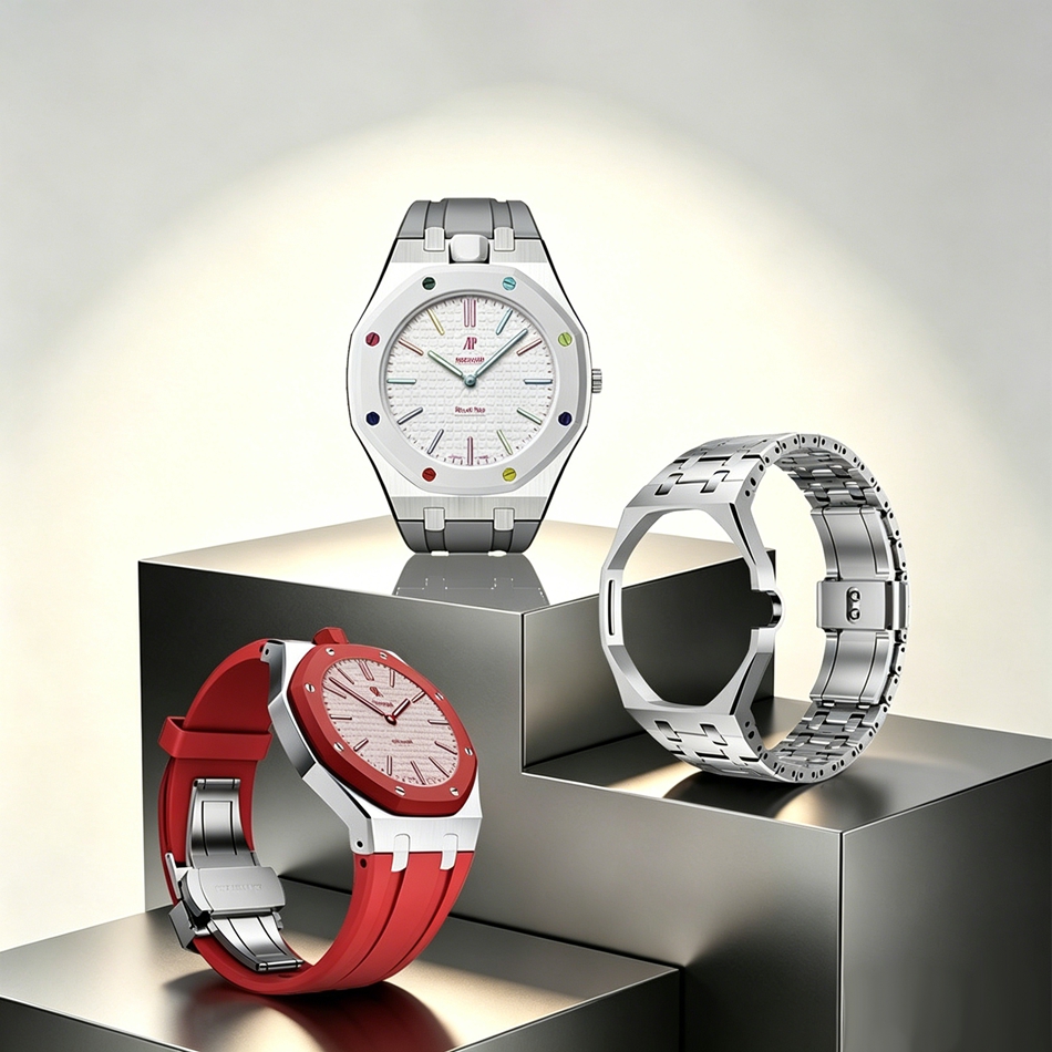 One-Piece Stainless Steel Case – Silicone Band Replacement recenzja i cena