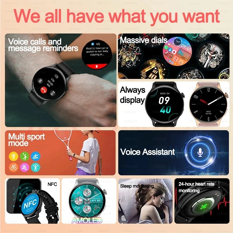 2026New Smart Watch Women Cust – Smartwatch Face recenzja i cena