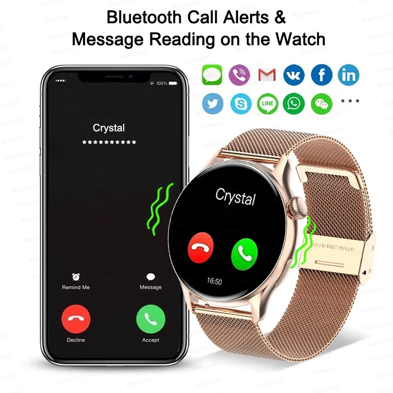 2026New Smart Watch Women Cust – Smartwatch Face recenzja i cena
