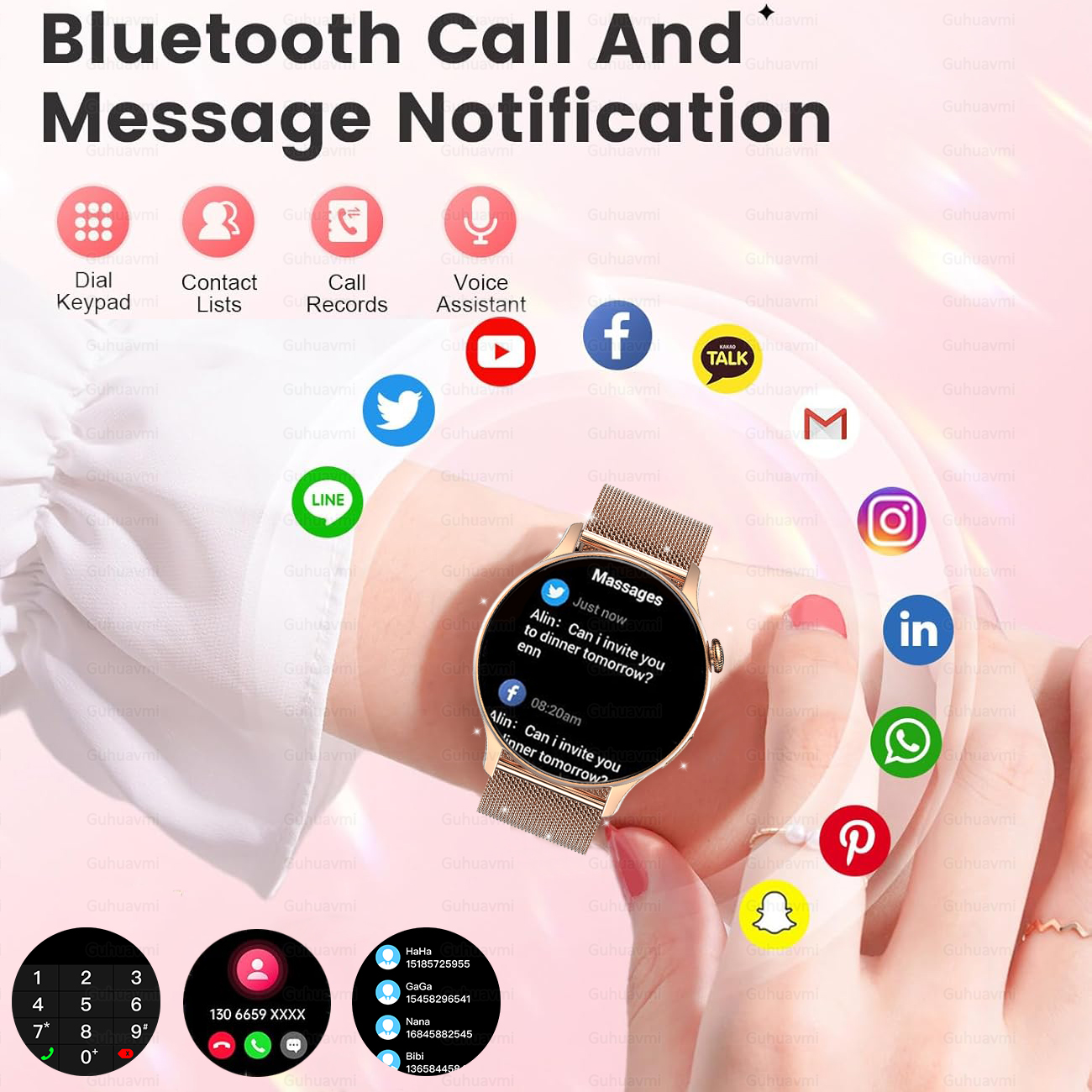 2026New Smart Watch Women Cust – Smartwatch Face recenzja i cena