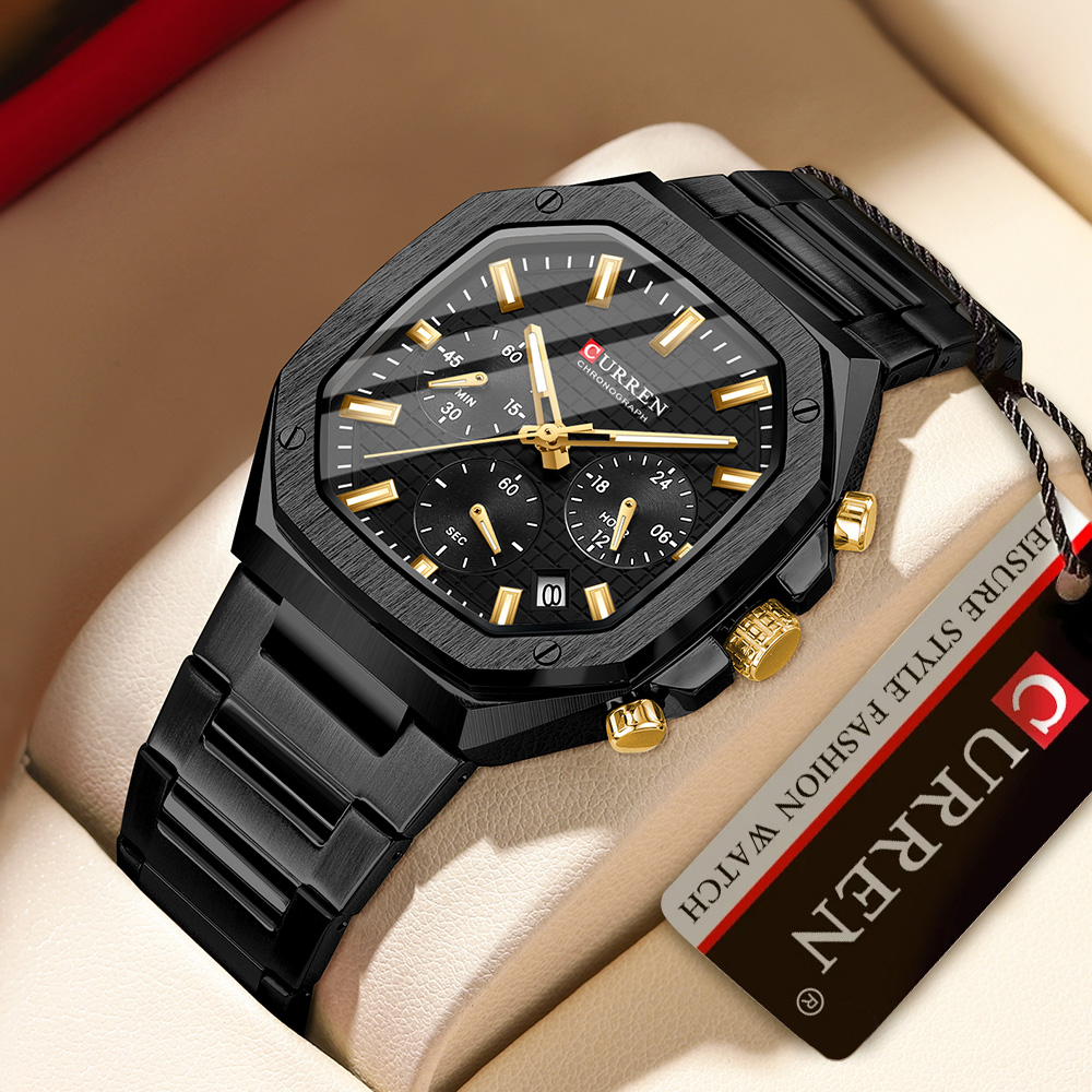 CUREEN Fashion Date Quartz Men – Smartwatch Guess recenzja i cena