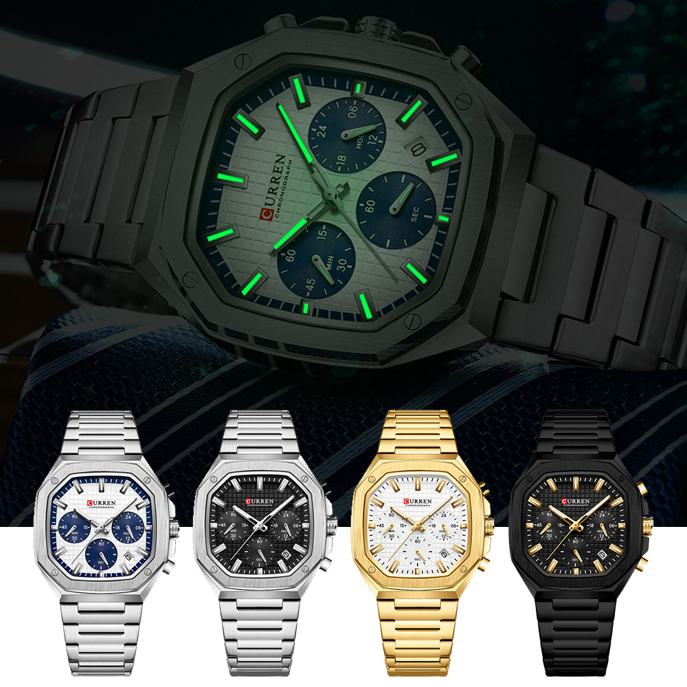 CUREEN Fashion Date Quartz Men – Smartwatch Guess recenzja i cena