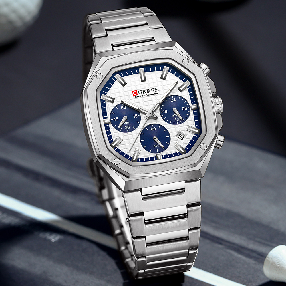 CUREEN Fashion Date Quartz Men – Smartwatch Guess recenzja i cena