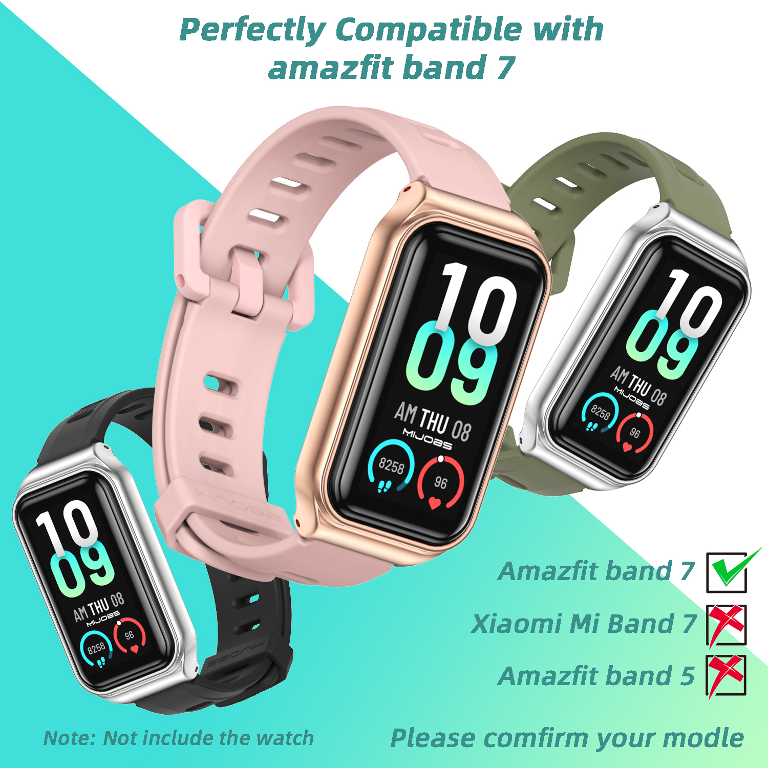 Strap For Amazfit Band 7 Smart – Silicone Band Replacement recenzja i cena