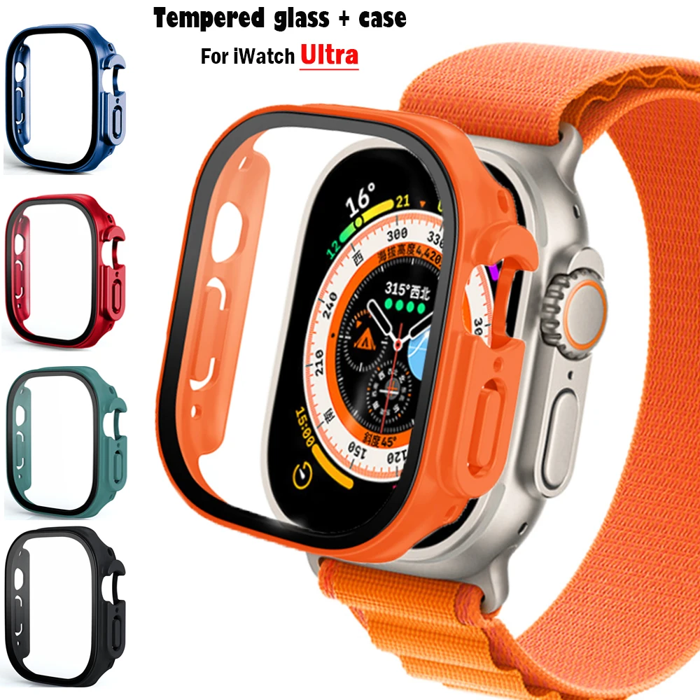 Glass+case For Apple Watch Ult – Smartwatch Band Accessories recenzja i cena
