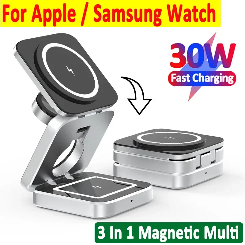 30W Magnetic Wireless Charger  – Watch Charger Cable recenzja i cena
